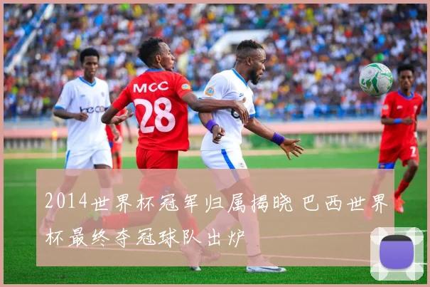2014世界杯冠军归属揭晓 巴西世界杯最终夺冠球队出炉